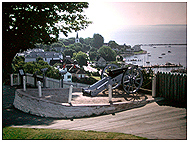 Cannon guarding the harbour on Mackincac Island