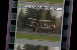 an SE5A replica from a video shot and edited by Graham Collins for the Canadian Museum of Flight