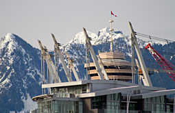 photography of BC Place retractable roof installation by Graham Collins