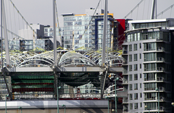 photography of BC Place retractable roof installation by Graham Collins