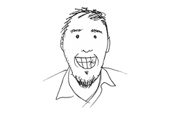 self portrait of James Filbry